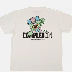 NWT COMPLEXCON 2022 X VERDY x Verdy White Cotton Visty Logo T-Shirt Size M